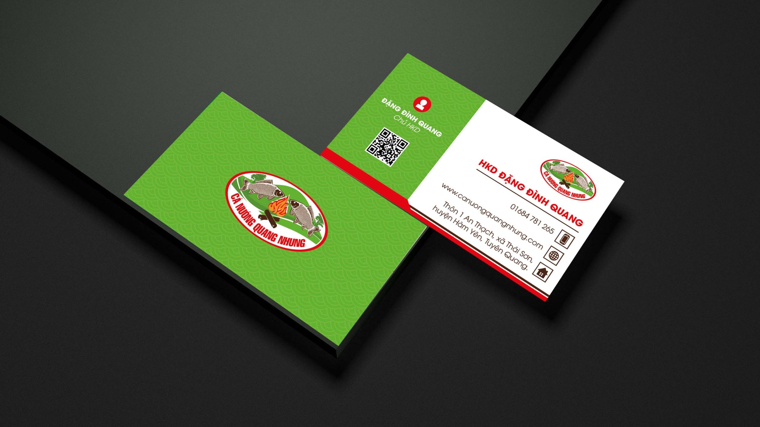 MH CARD VISIT CÁ NƯỚNG QUANG NHUNG